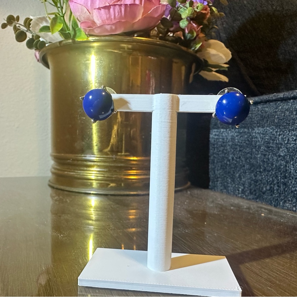 Blue Stud Earrings